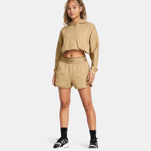 UNDER ARMOUR Journey Ribbed Shorts - Picture 13 of 14